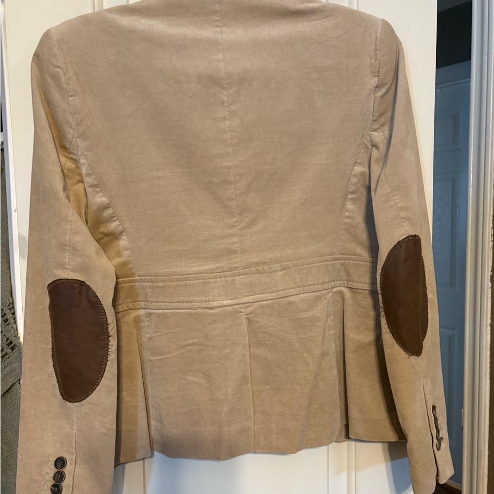 Zara Women’s Tan Blazer Jacket - Picture 2 of 3